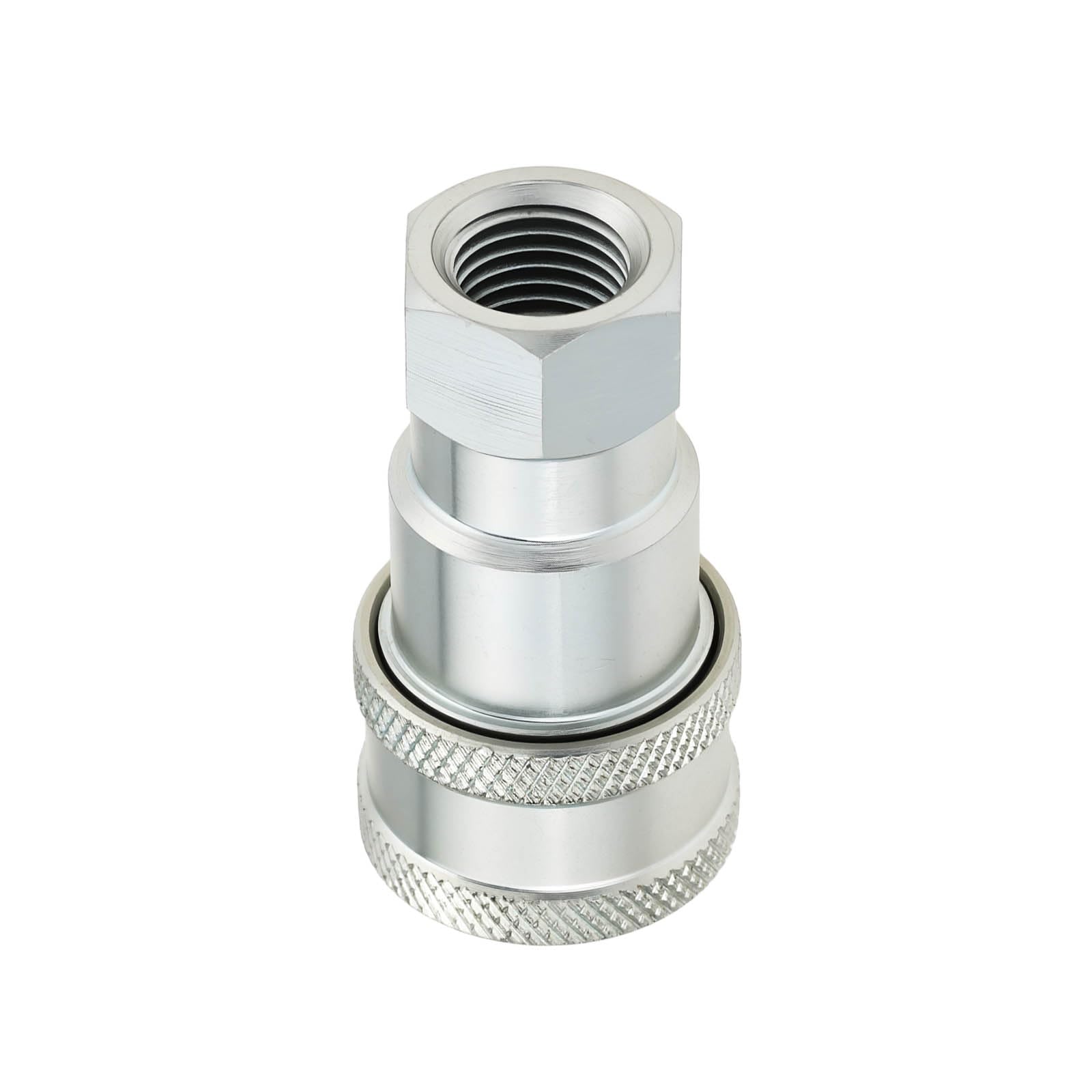 Ecsing Women's 1/4 Npt Tractor Hydraulic Quick Coupler Fitting Replace Oem 7J612-66323 Compatible With Kubota