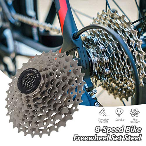 Fahrrad Kassette 8-Fach Geschwindigkeitskassette MTB-Fahrradteil Freilauf Ritzel 11-13-15-18-21-24-28-32T Kettenrad Ersatz Zubehör für Rennrad Mountainbike - Image 3