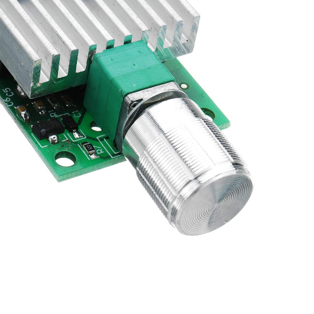 5Pcs DC 12V A 24V 10A Controlador De Velocidad De Motor Pwm DC De Alta Potencia Regula La Temperatura De Velocidad Y La Atenuación