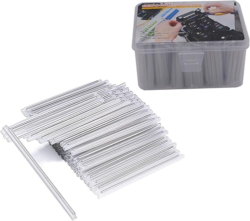 Primeda - Mangas de protección de empalme de fusión de fibra óptica, mangas de empalme de fibra de 2.4 pulgadas, tubo termorretráctil  Viene con