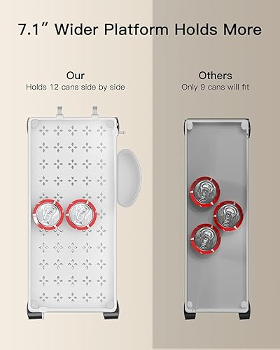 Miniatura 4 de Pipishell Slim Storage Cart with Wheels, Bathroom Cart Organizer Storage Small, Rolling Carts for Bathroom, Laundry Room, Kitchen, Narrow Space,