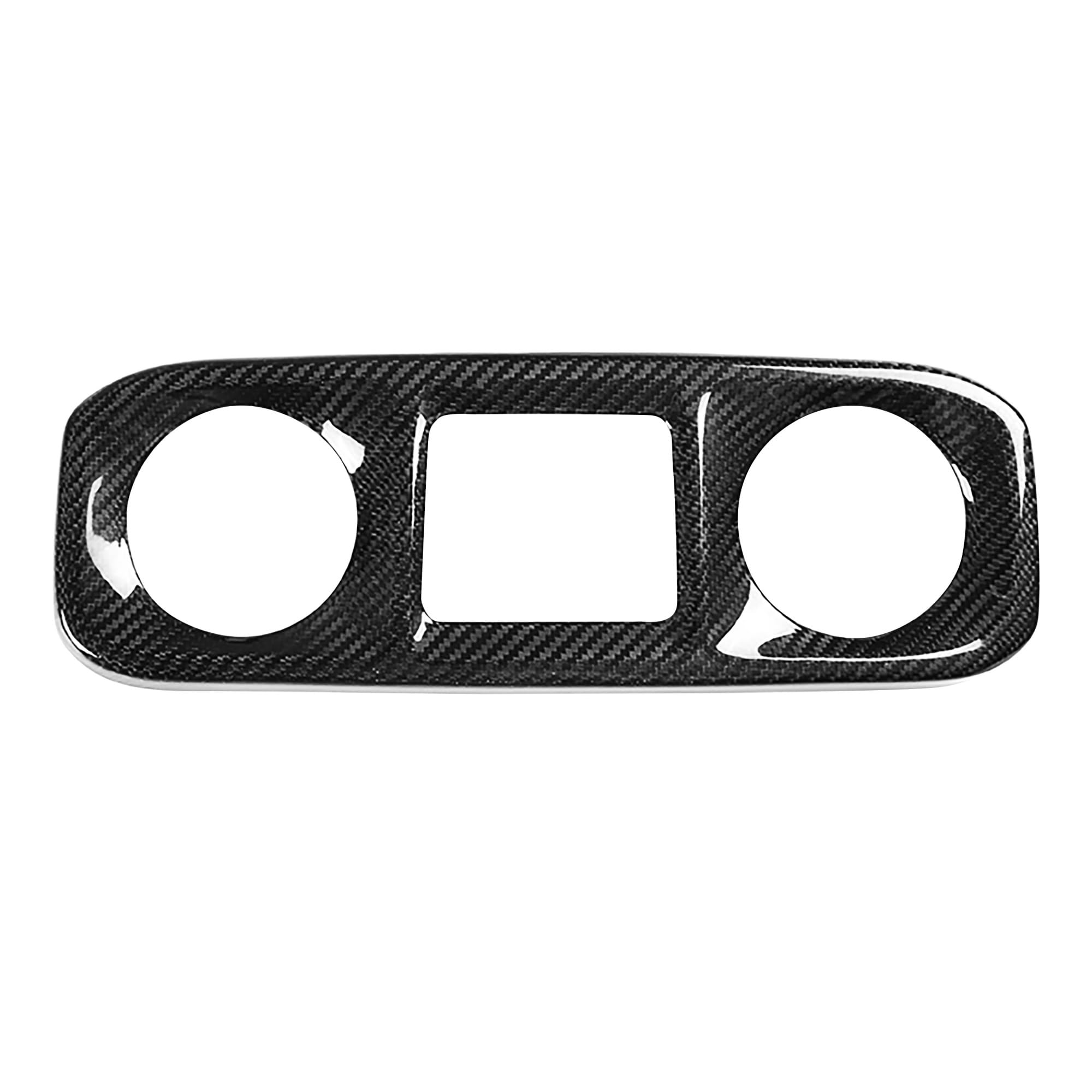Car Styling for Benz G500 G63 W464 2019-2020 Real Carbon Fiber Center Console Air Outlet Decorative Sticker 1 Piece Automotive Parts