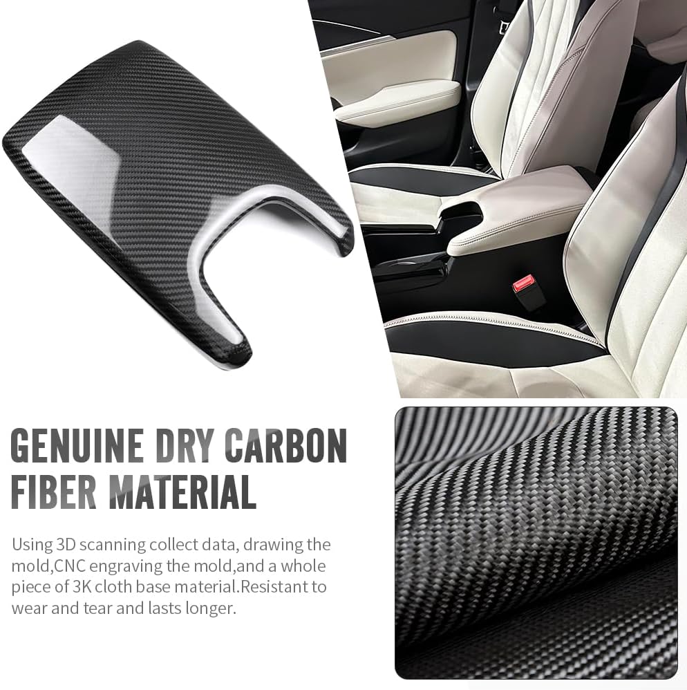 Dry Carbon Fiber Hand Rest Panel for Integra DE4 DE5 Type S A-Spec Technology Package 2022 2023 2024 (Glossy Carbon)