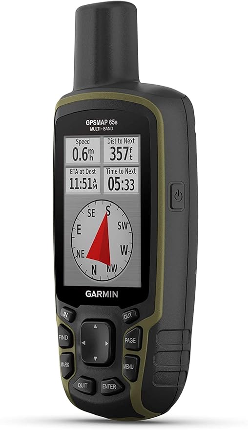 Garmin GPSMAP 65s Handheld GPS with Altimeter and Compass, Expanded