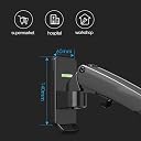 Gas Spring Wall Mount for Monitor & LED TV, 360 Degree Swivel & Tilt View (Upto 27 Inches | 2-9 kgs | VESA 100X100 mm) gallery image