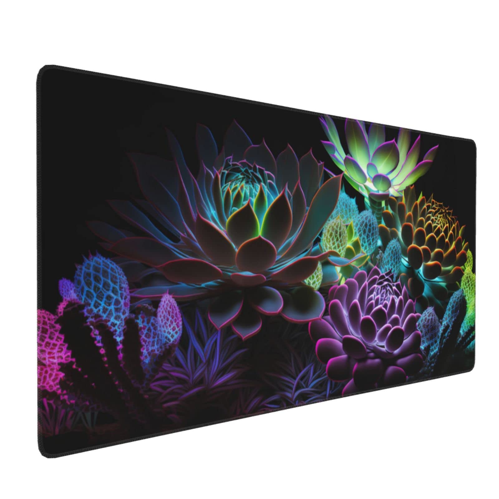 CANFLASHION Gaming Mouse Pad,Large Mouse Pads for Desk,Non-Slip Rubber Base Extended Mousepad,XXL Keyboard Mouse Mat,Computer Keyboard Desk Pad with