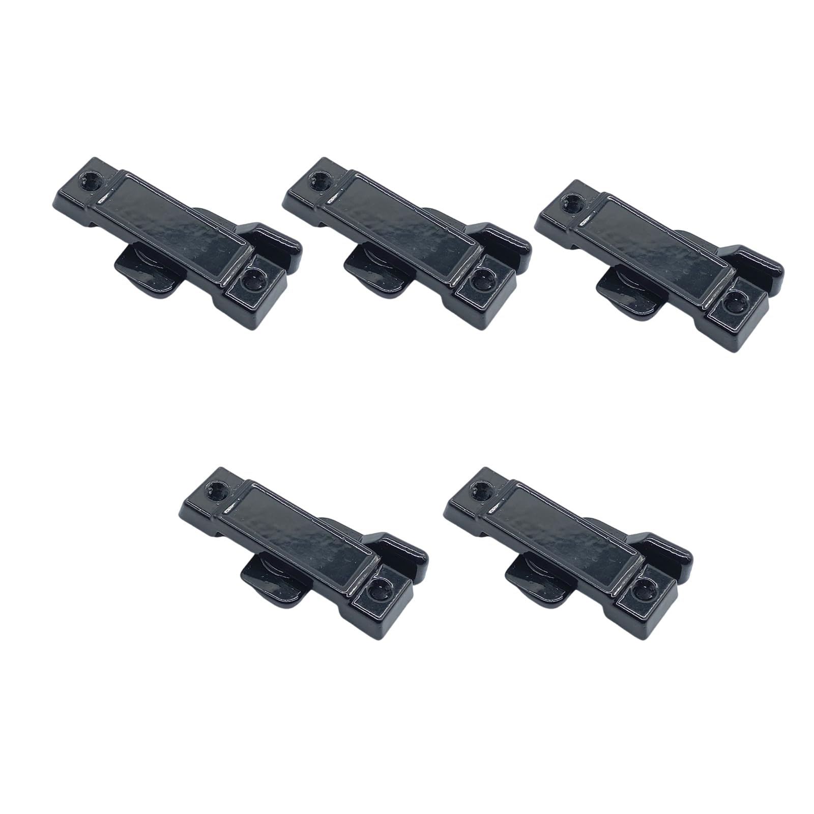 Vdaxvme Black 5Pcs Window Sash Lock Replacement Security Lock Replace Break Sash Locks Sliding Window Parts For Vertical And Horizontal Sliding Window