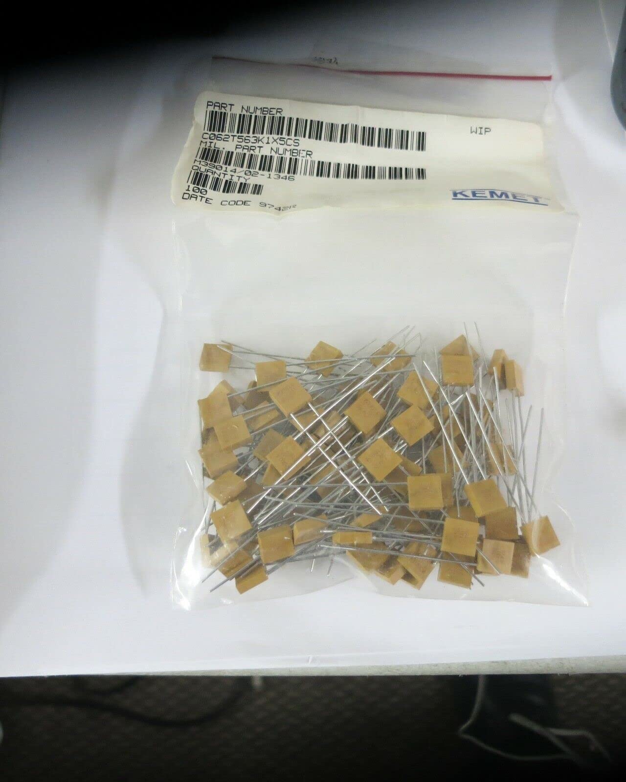 1 PC of C062T563K1X5CS KEMET ** **