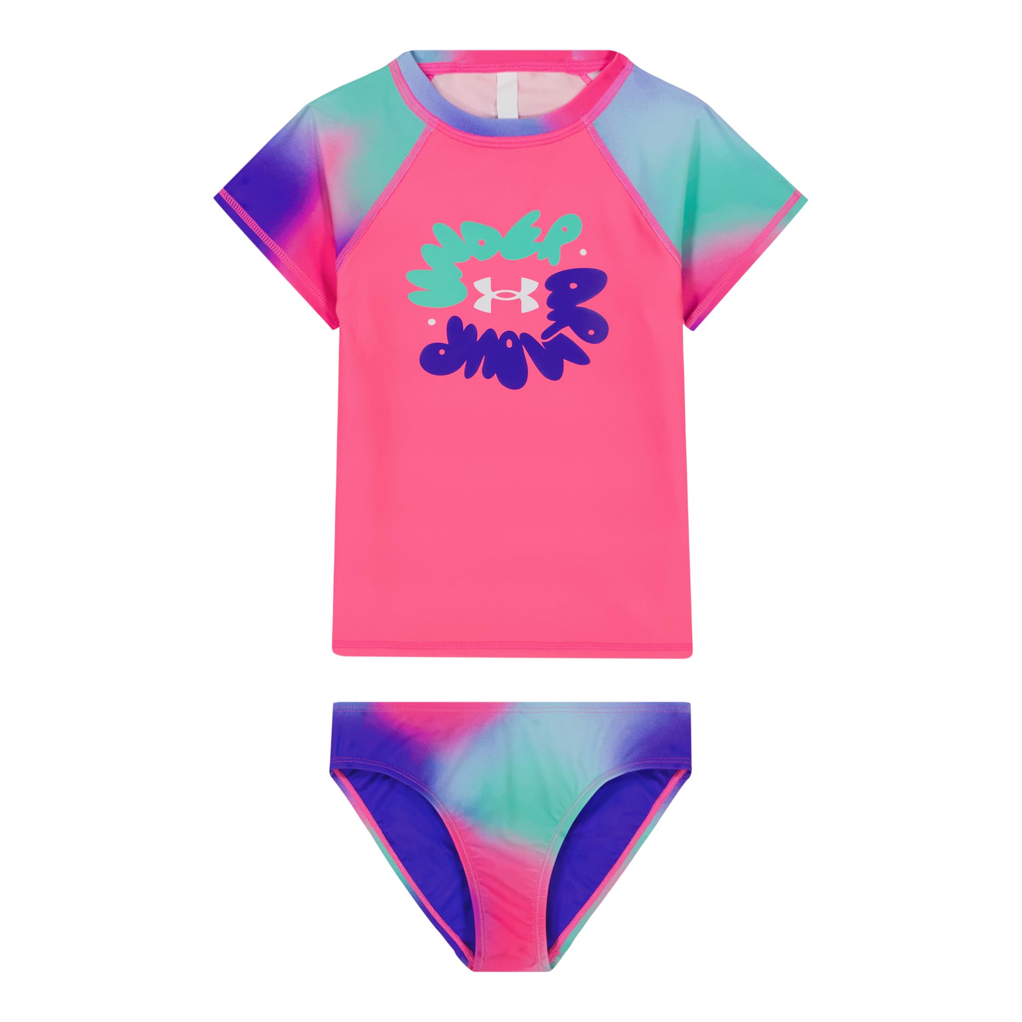 Under Armour UA SS Rashguard Set, AERO Pink, 8