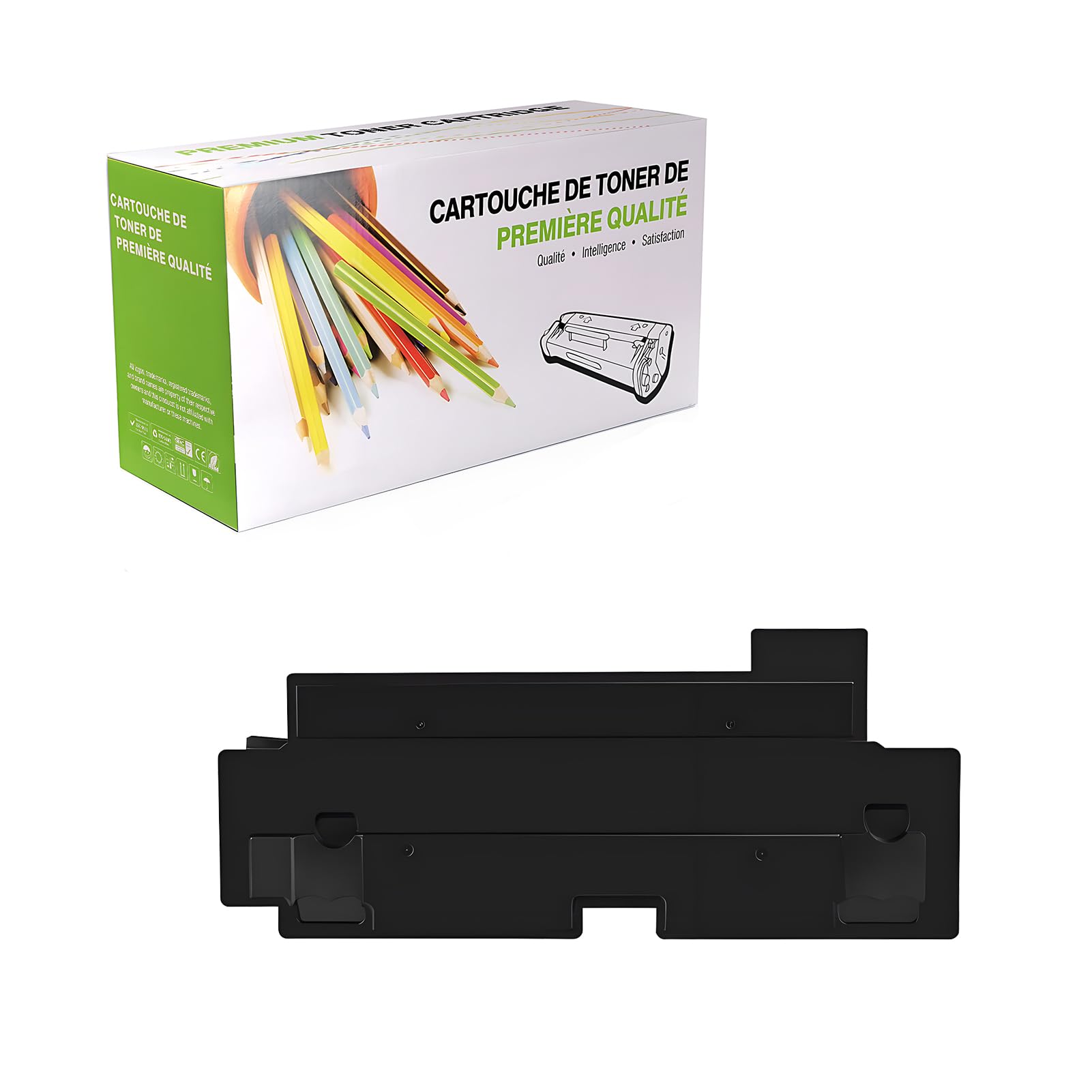 Kompatibler Resttonerbehälter Ersatz Für Kyocera WT-5191 WT5191 1902R60UN2 Für Verwendung Mit Kyocera Taskalfa 406CI 408CI 508CI Drucker,(Schwarz-44000 Seiten),1 pack
