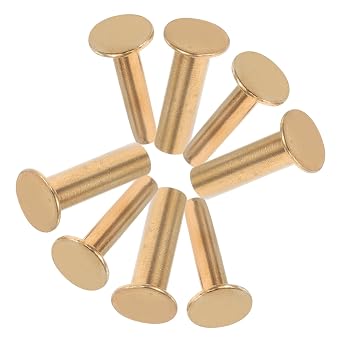 4 Pairs Stainless Steel Knife Handle Rivets Repair Kit