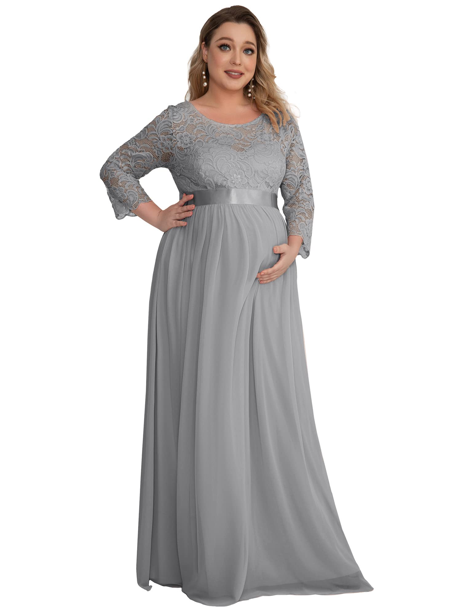 Robe de maternité manches 3/4 célébrez la douceur de la vie
