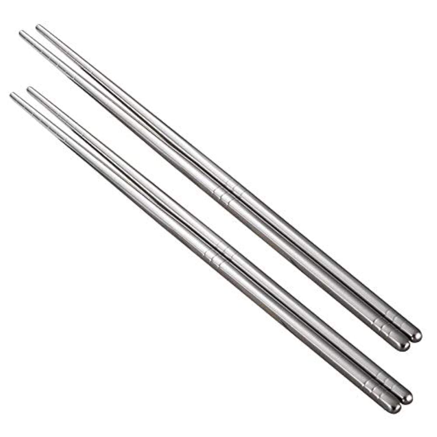 Rack Jack resuable eco-Friendly Stainless Steel Chopsticks - Silver - 2 Pairs (B08H14F9WT) Amazon Price History, Amazon Price Tracker