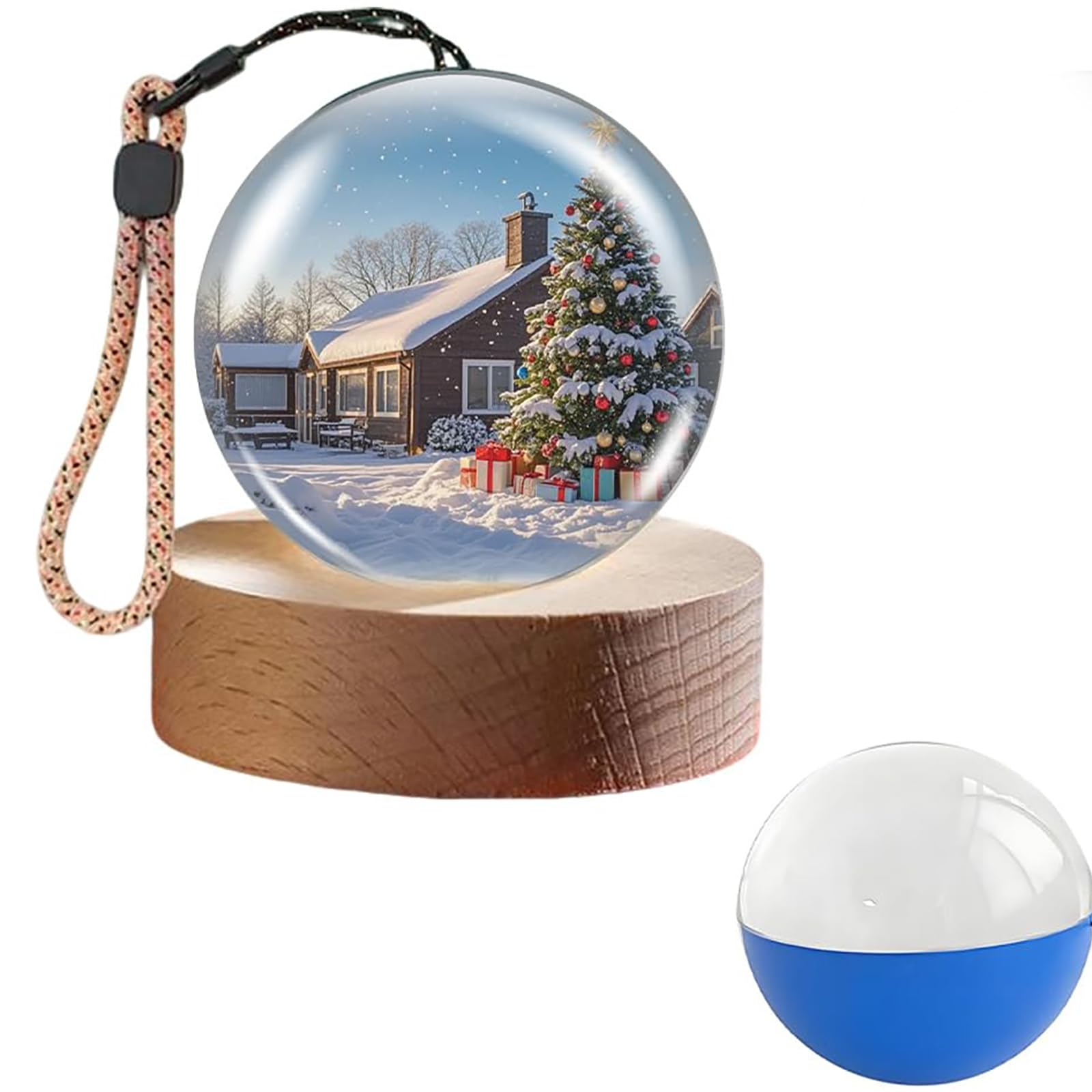 Bola de cristal 3D con pantalla digital, bola de ultrasonido personalizada, compatible con WiFi, soporta la carga de videos y fotos, ideal para aniversarios, cumpleaños, bodas