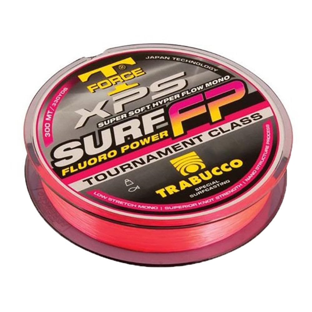 Trabucco Monofilo XPS Surf Fluor Pink 600 m 22 Różowy