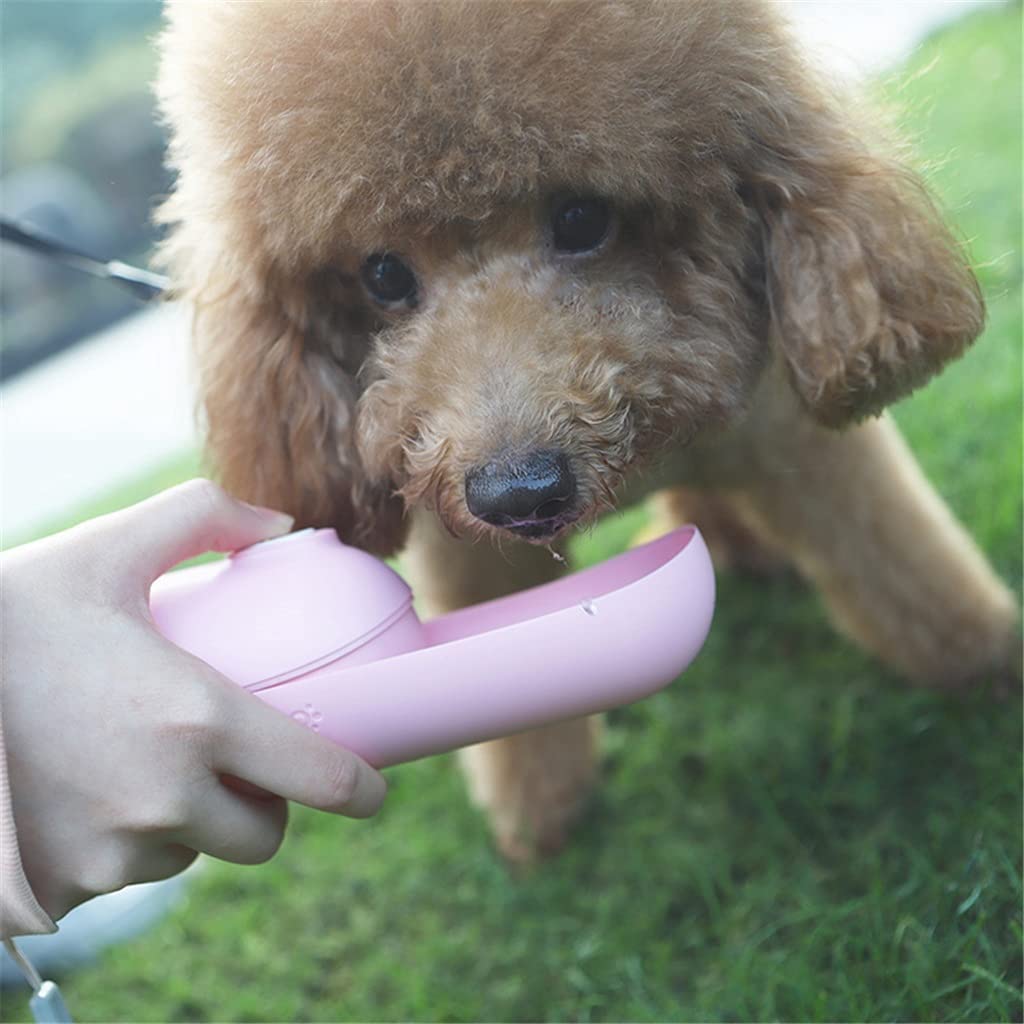 Fuente para Gatos, Bebedero Gatos Mini Botella de Agua de Mascotas portátiles for Perros pequeños Chihuhua Travel Dog Water Water Pet Gats Bebida de Agua Dispensador de Agua al Aire Libre
