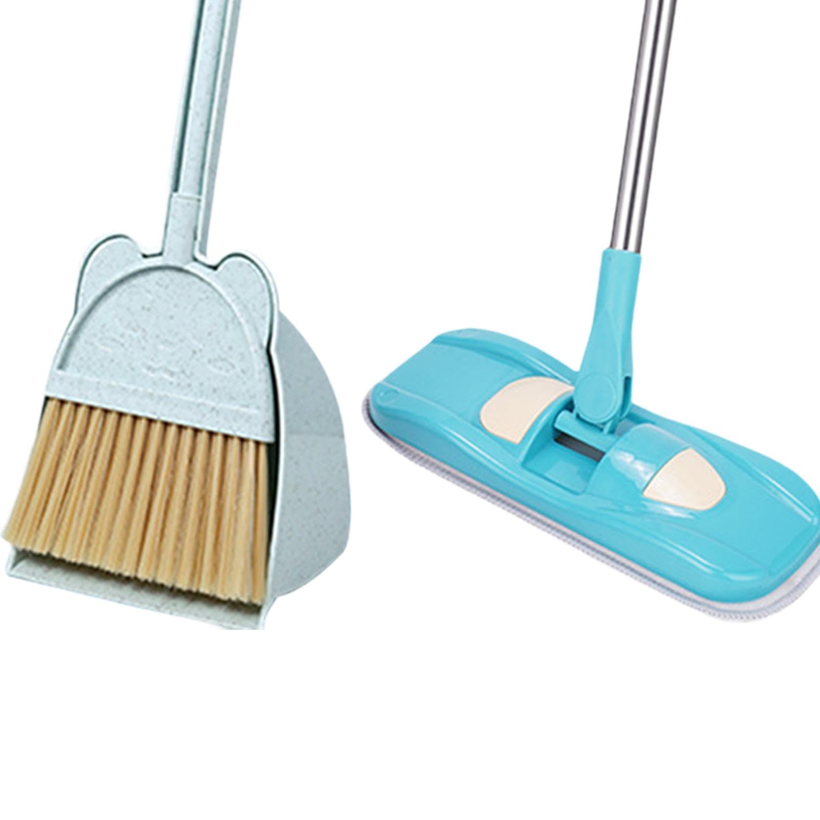 Sharplace Set di Giocattoli per Le Pulizie per Bambini, Set per I più Piccoli, Regali di Natale, Giochi di Ruolo, Piccolo Set di Aiutanti Domestici per Bambini, Blu