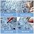 8 Sheets Glass Mosaic Tiles Backsplash, 12” x 12” Light Blue Backsplash Tile for Kitchen Bathroom Swimming Pool Shower Wall (8 sq.ft)