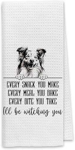 Miniatura 15 de Toallas de cocina Dibor Goldendoodle, toallas de cocina Goldendoodle, toallas de mano de tela divertidas para cada comida que haces para perros,