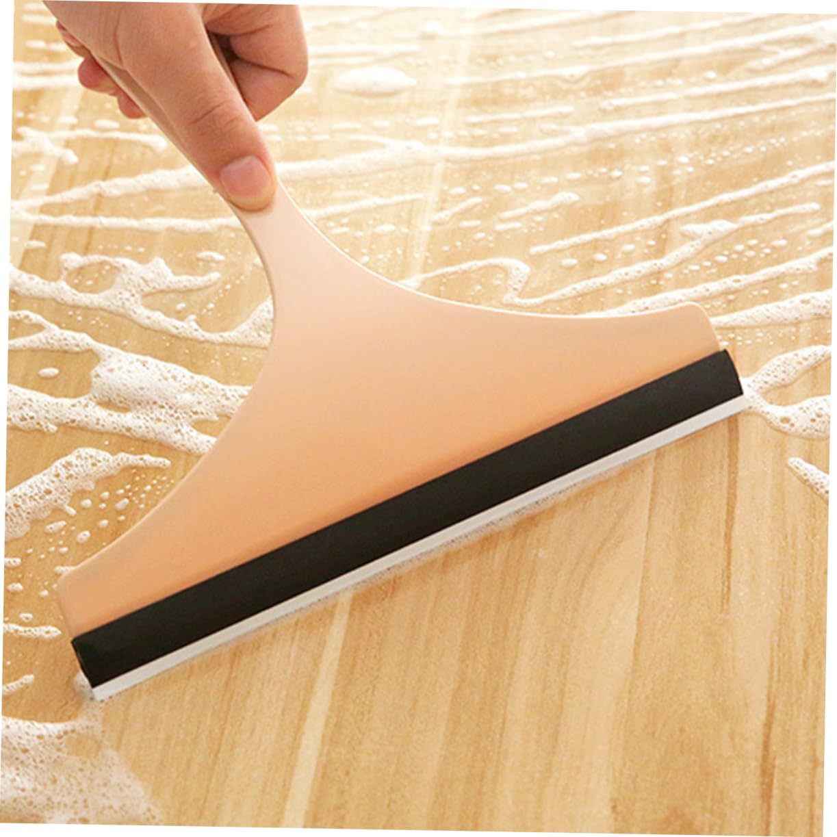 minkissy 12pcs Bathroom Squeegee Shower Window Squeegee for Glass Tile Window Wiper Stiff Heat Cold Resistant Weighted Handle Random Color