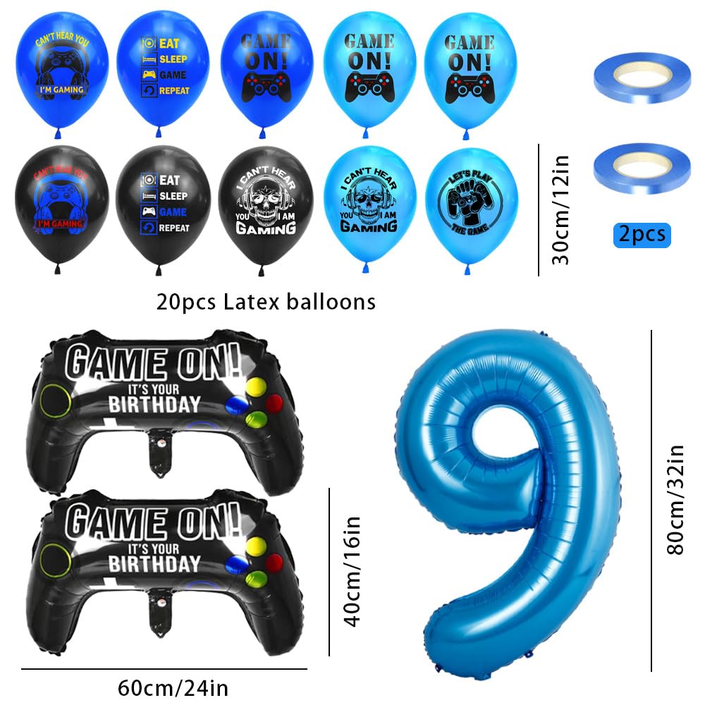 DazzJoy Pixelkaars 9e Verjaardag Jongen Deko, Pixel-Thema Verjaardagskaarsen, Cijfers 9, Gamendekoratie Kaarsen, 9e Verjaardag, Gamer Verjaardagskaars, 9 Jaar, Jongen