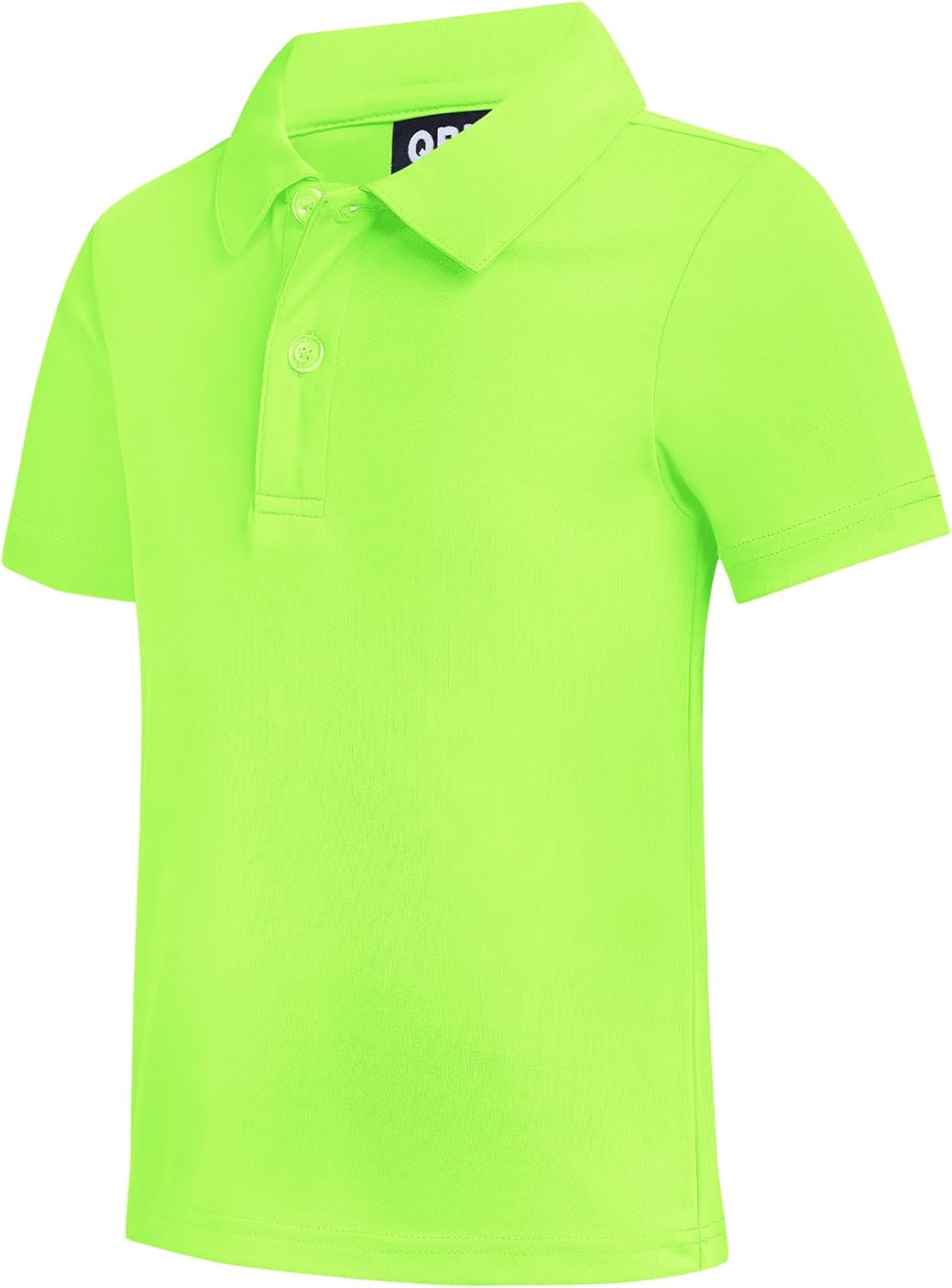 QBK Toddler to Youth Boys' Performance Polo Kids Collared Golf Shirt School Uniform - Image 3