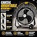 Imagen de Bilake Ventilador Industrial 240W Alto Caudal con Ruedas