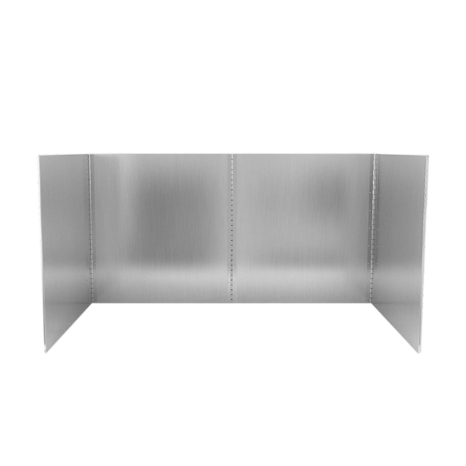 Stove Splatter Guard for Cooking Splatter Shield, Kitchen Oil Splatter Shield Guard Stainless Steel Oil Barrier Stove Cook Anti-Splashing Oil Baffle Heat Insulation for Cooking Area Anti Splatter Shie