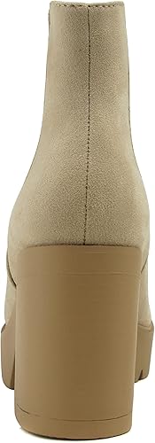 Miniatura 2 de Soda EDITOR Botines Chelsea de tacón alto con suela elástica doble