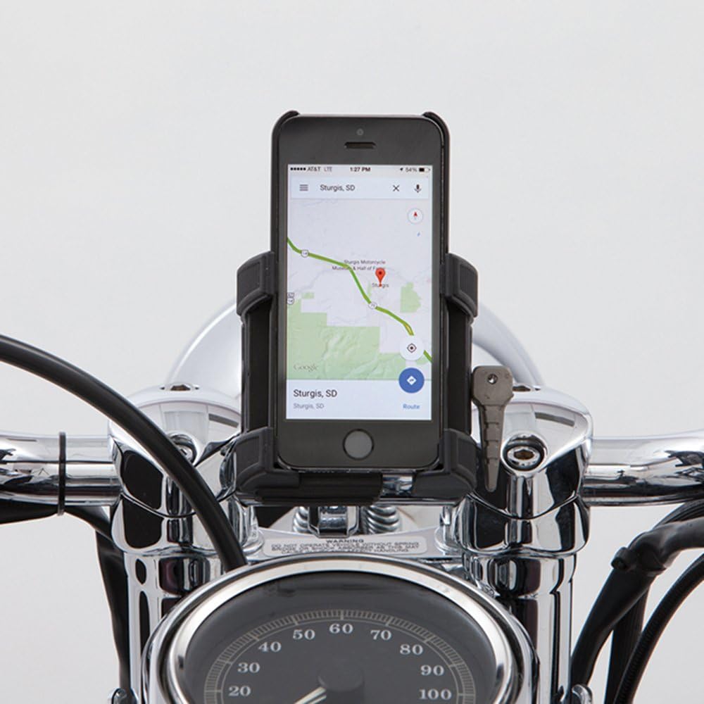 Ciro 50314 Chrome Smartphone/Gps Holder for 1-1/4" Handlebars : Ciro: Automotive