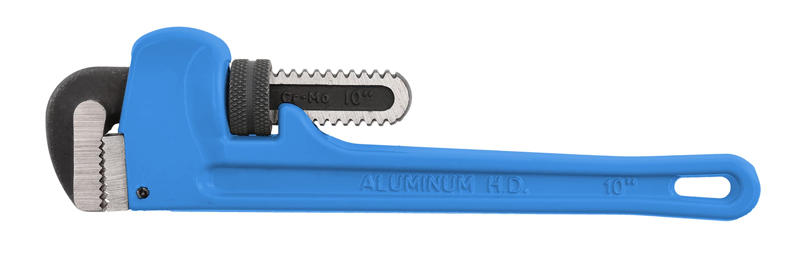 Högert Technik - Llave tubular Stillson alicates de tubo de 350 mm, aluminio de 14" - Alicates para bomba de agua para profesionales y bricolaje, reparación de tuberías de alcantarillado o calefacción