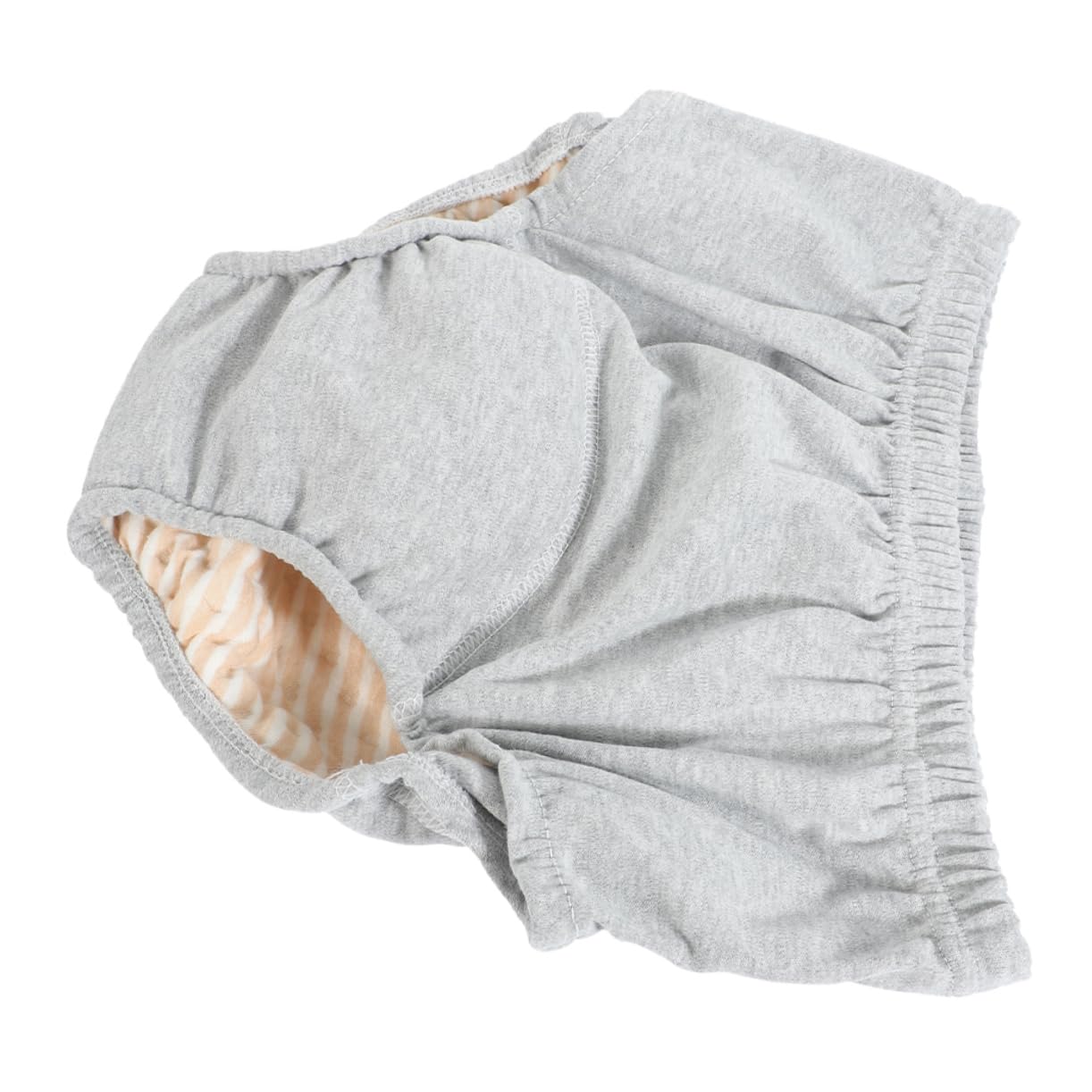 IWOWHERO Incontinence Elder Diaper Washable Urinal Pant Nappy for Women Cotton Adult Diaper Leakproof