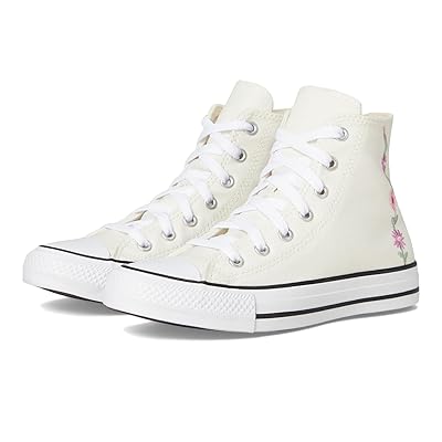 Converse Kids Chuck Taylor(r) All Star(r) Florals (Big Kid) Kids Shoes Egret/Light Jellyfish Jitter