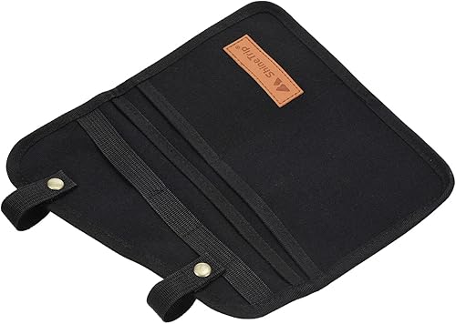 Miniatura 3 de PATIKIL Organizador de reposabrazos para silla, silla plegable, bolsillo lateral, portátil, para libros, aperitivos, bolsa de almacenamiento para