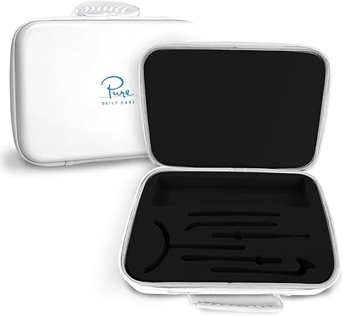 NuDerma - Funda de transporte oficial para varita de alta frecuencia, sostiene todos los accesorios, portátil para viajes, compatible con todos los