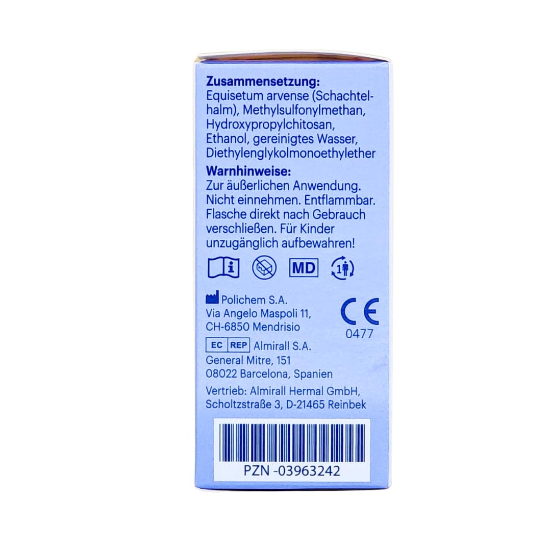 Nagellack 2x 3,3 ml I Aufbau und Kräftigung geschädigter Nägel I Medizinischer Nagelstärker I Nagelspliss, Nagelbruch und Nagelpsoriasis I Spar-Set plus Pharma Perle give-away
