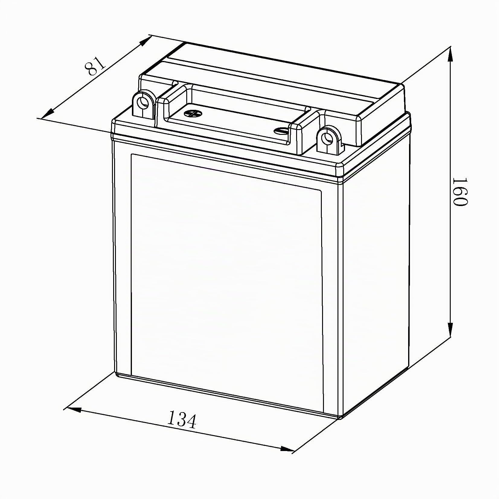 Bosch FA115 - AGM-Motorradbatterie - 12V 125A 12Ah - Geeignet für Motorräder, Motorräder, Enduros, Roller, Quads, Jetskis - Kompatibel M4F30, BB12A-A, 12N12A-4A-1