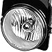 Auto Dynasty Fog Lights Assembly Compatible with 2003-2006 GMC Sierra 1500 2500 3500, Fog Lamp Replacement, Driver and Passenger Side, Clear Lens