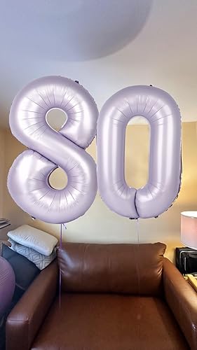 Vista 383 de Globos de números 0 de 40 pulgadas, globos negros de números para números 10, 20, 30, 40, 50, 60, 70, 80, 90, 100, globos de números 10, 20, 30, 40