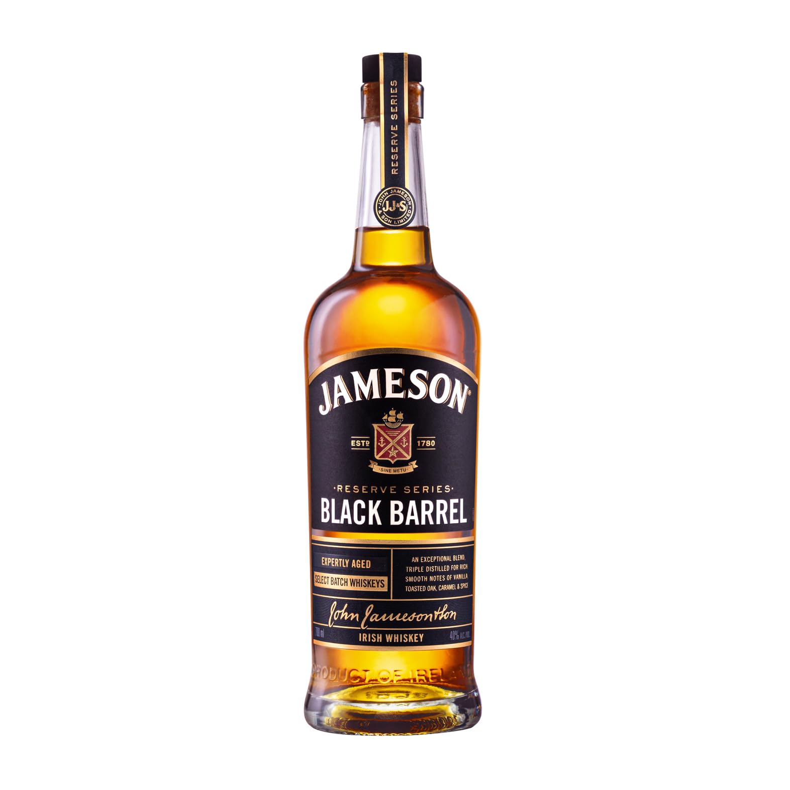 Jameson Black Barrel Whiskey Irlandés - 700 ml
