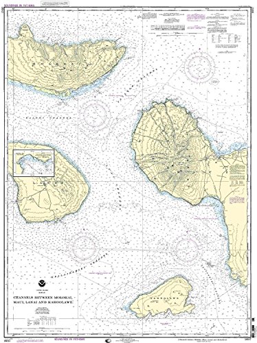 NOAA 19347-Channels Between Molokai, Maui, Lanai and Kahoolawe, Manele Bay