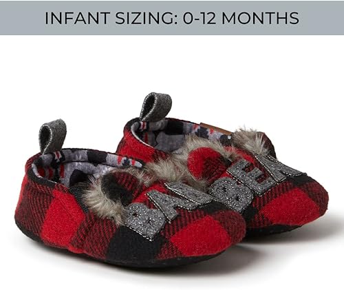 Miniatura 5 de Dearfoams Regalos de Navidad - Pantuflas de Oso Familiares a juego para bebés y niños