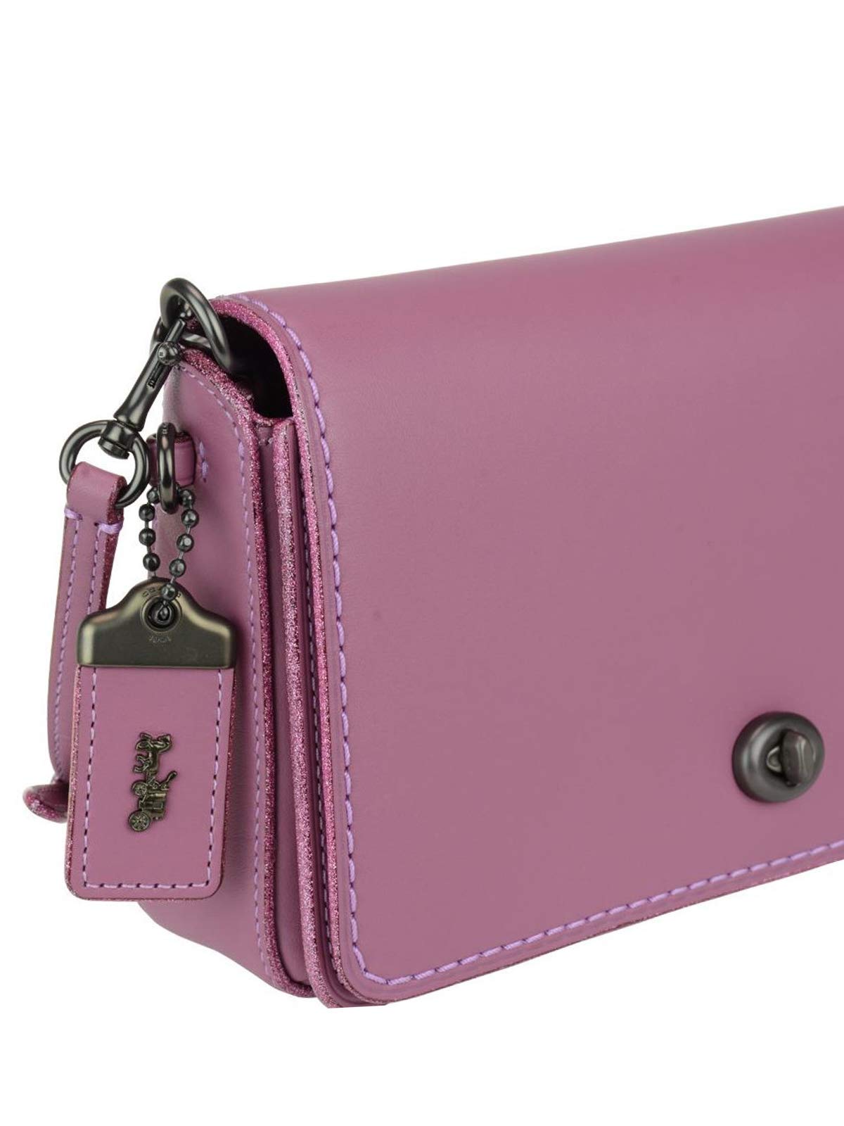 Coach 3way Dinky Leather Shoulder Crossbody Purse 22833 Primrose