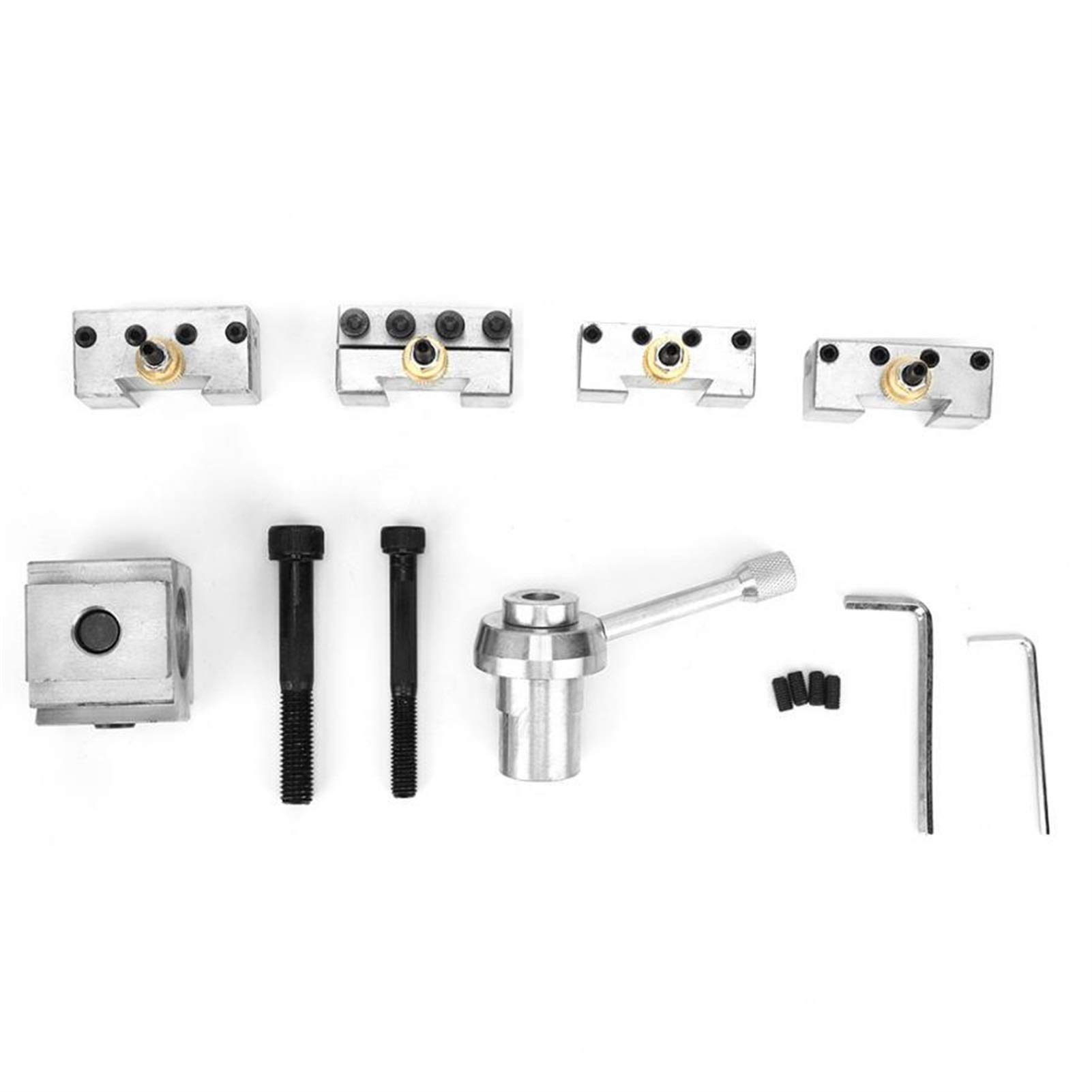 Equipo Industrial Tenedor de Herramientas de Alta Densidad multifunción Mini Torno de Acero de Alta Densidad Titular de Herramientas de Cambio rápido Accesorios de máquina Herramienta
