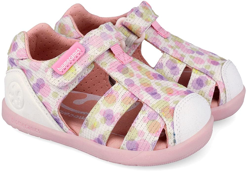 Biomecanics Sandalias con Lurex Beige Infantil
