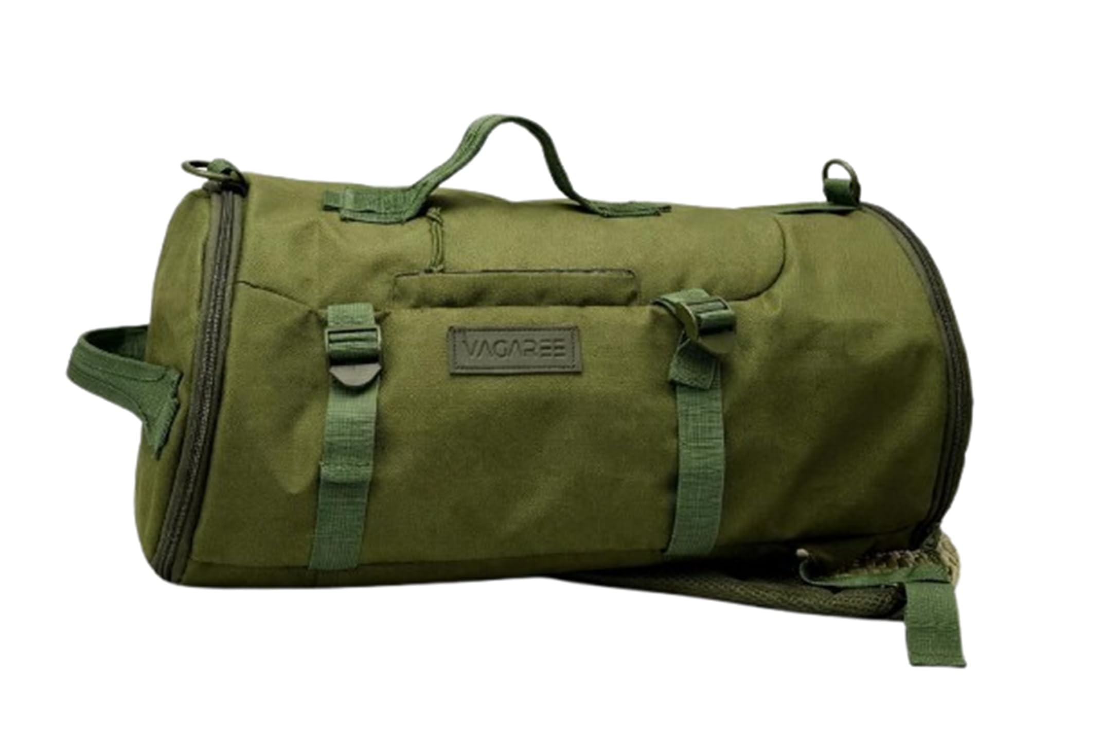 Convertible Duffel Backpack | 2-in-1 Gym & Travel Bag with Shoe Compartment | Large Capacity Sports & Weekender Bag | High-Density Polyester Fabric | Multi-Carry Design for Men & Women | Green-image-47