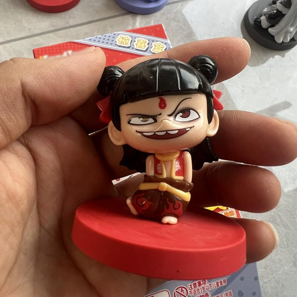 VHJdtE Figurines, Nezha Figure, Ao Bing, Taiyi Zhenren, Guang Doll Decoration Ornaments