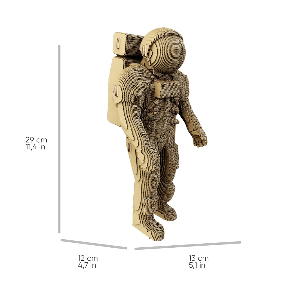 Astronauta Puzzle 3D de Cartón – Maqueta para Montar