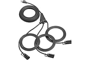 Maximum Yards of Extension: DEWENWILS Outdoor Extension Cord