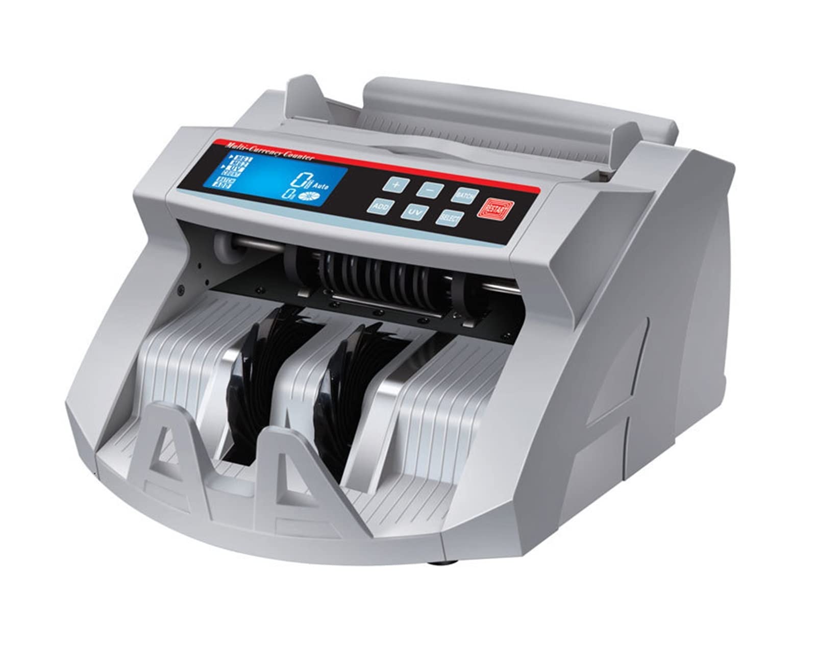 Contatore di denaro for valute di carta e polimeri con Uvmg Funzione BilliNote Conteggio della macchina Rilevatore di denaro contante Macchina contante contante(LED UV IR)